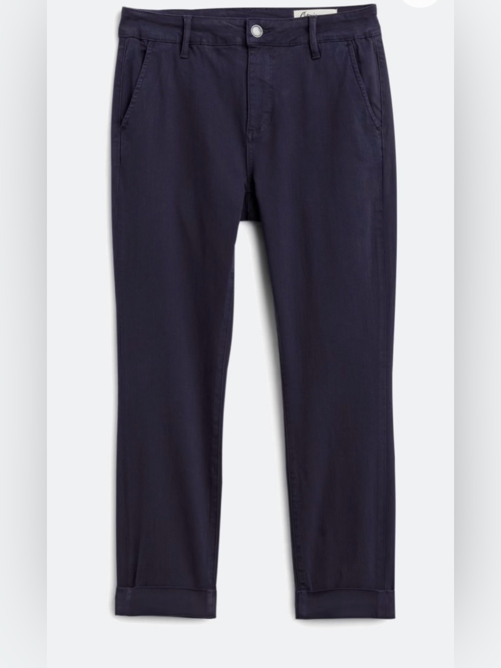 Cosmic Blue Love Callie Cuffed Capri Skinny Pant Size 10 / 30